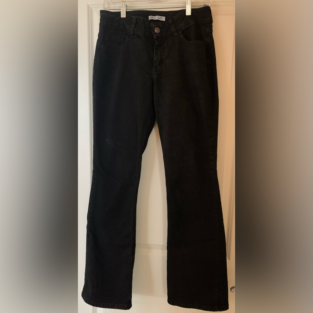 Riders by Lee, Women’s Mid Rise, Boot Cut, Black Denim, SZ 8M